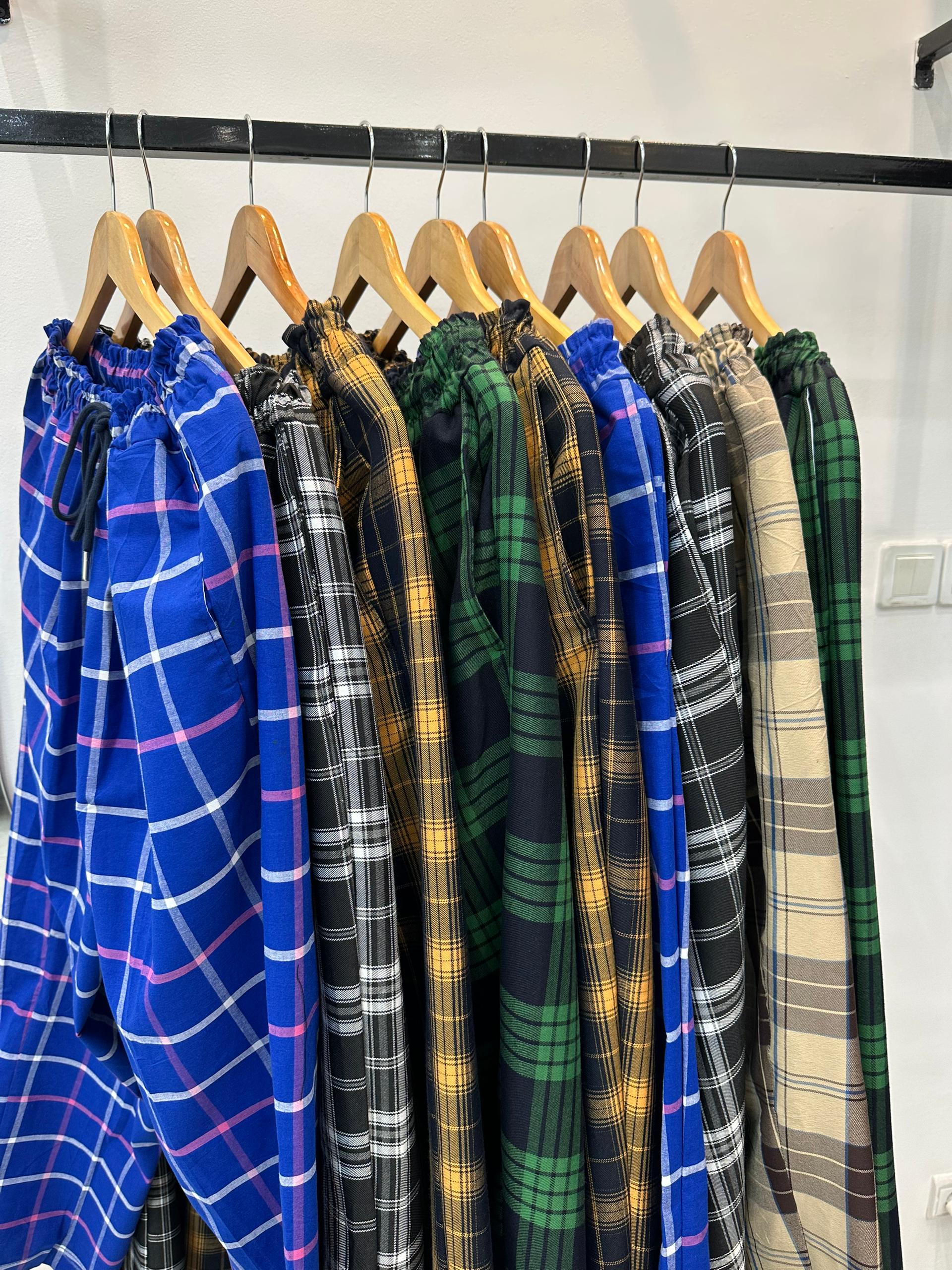 Pantalons pyjamas tendance